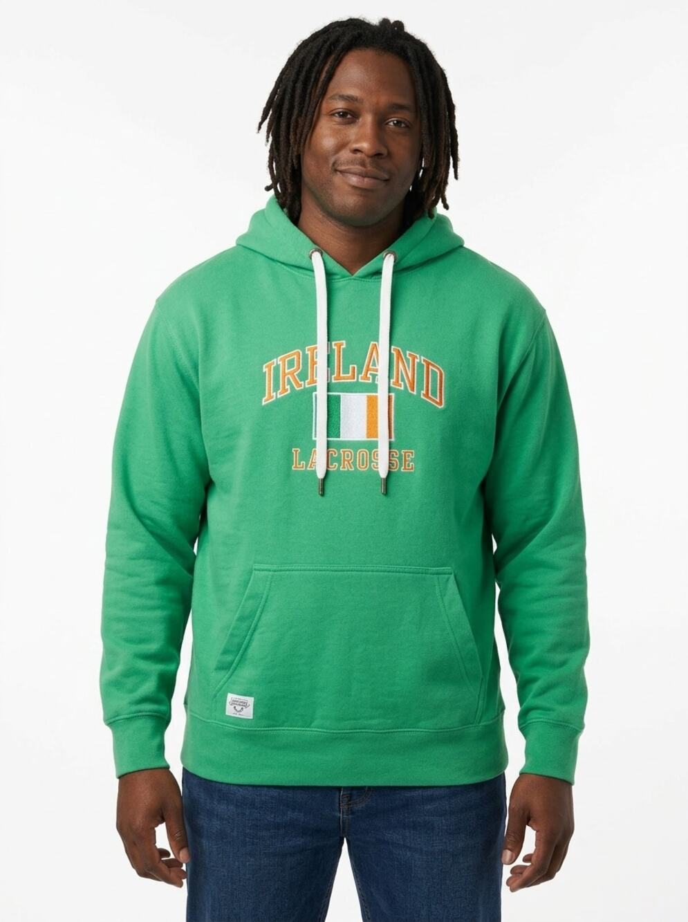 Lacrosse Unlimited Printed Hoodie Knit Graphic Print Men Size XL